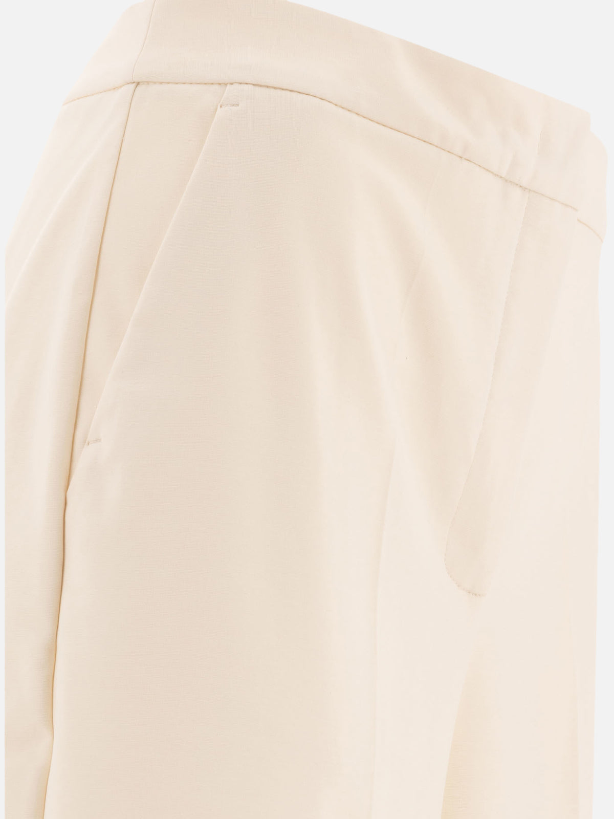 Max Mara Straight-leg trousers White