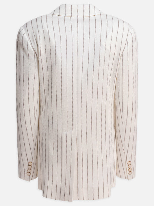 Max Mara "Jadi" blazer 19774220_40 White 2