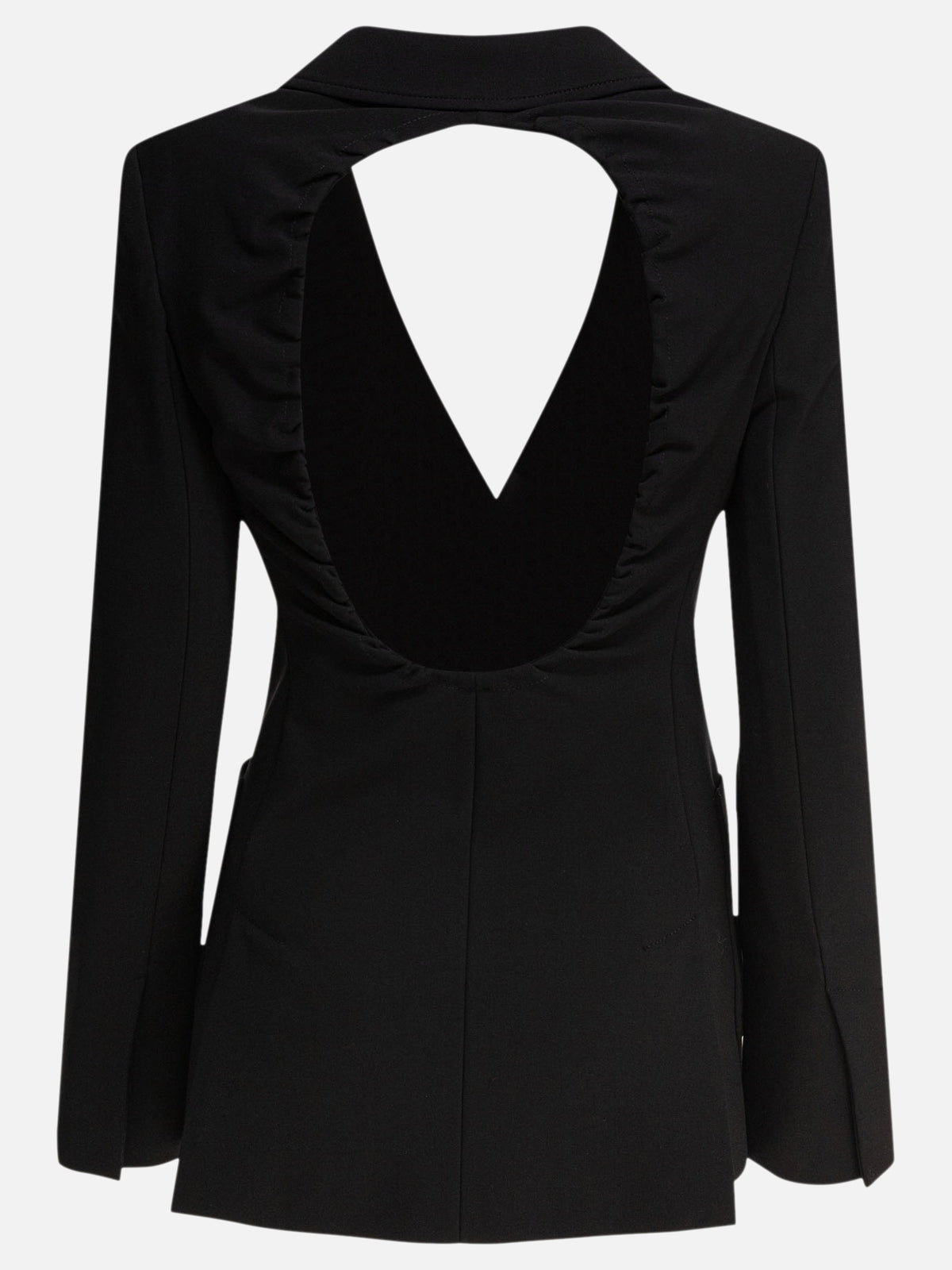 Max Mara Slim jersey blazer Black
