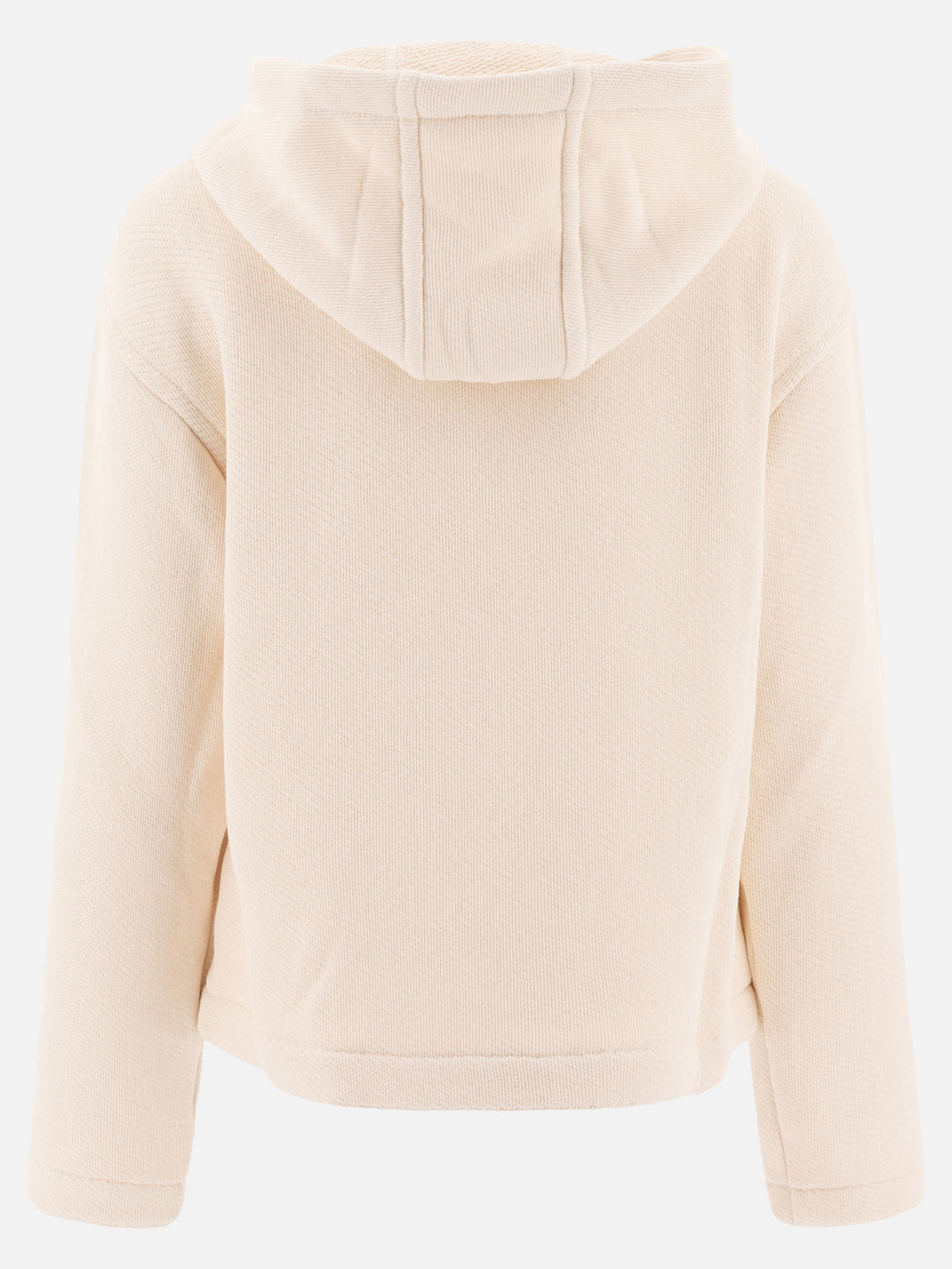 Max Mara Hoodie with embroidered logo White