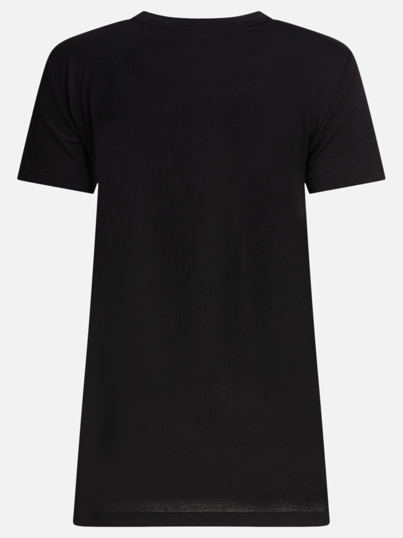 【MAX MARA】 BLACK GIOVANE COTTON T-SHIRT Giovane cotton t-shirt MAX MARA - Nugnes1920