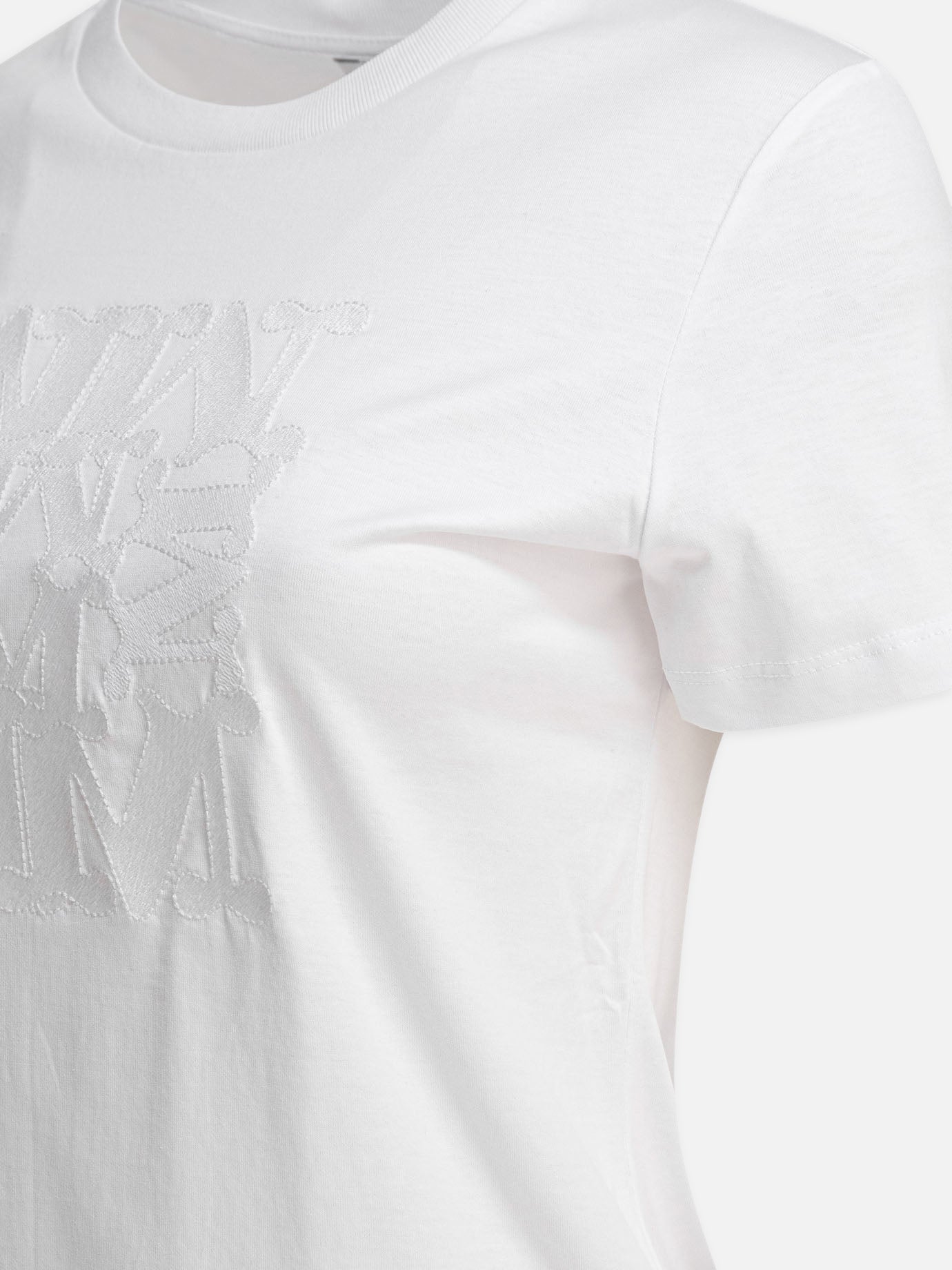 Max Mara T-shirt &quot;MaxMarabesque&quot; 12301332_XS White thumbnail_4