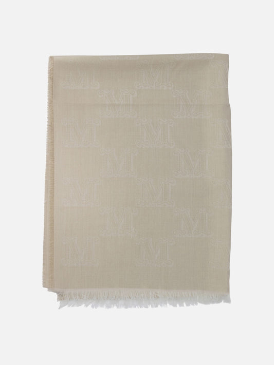Max Mara Sciarpa in seta, lana e cashmere 15732419_UNI Gold 1