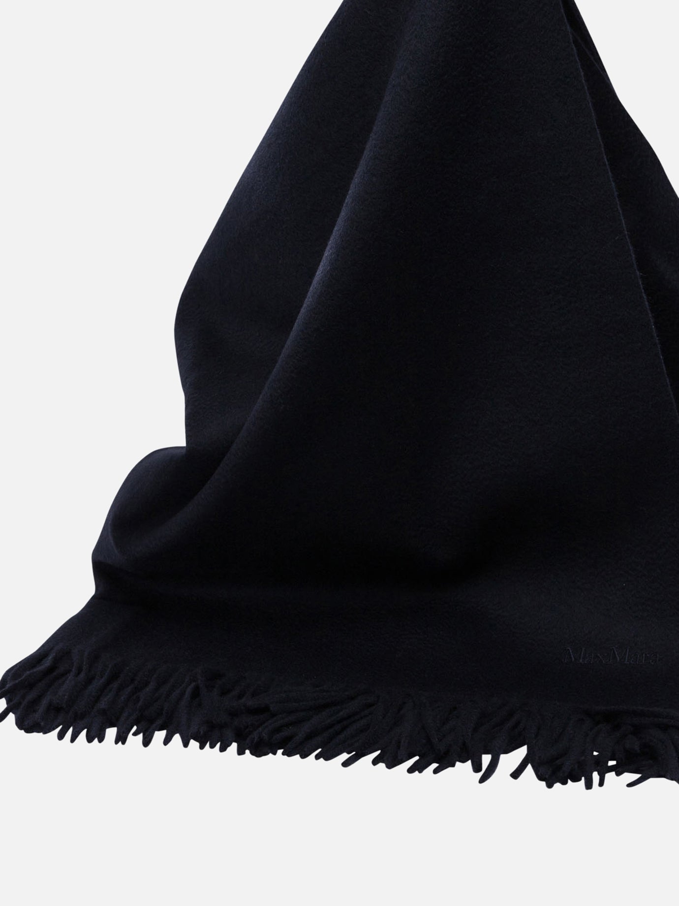 Max Mara Cashmere scarf 12986843_UNI Blue thumbnail_2