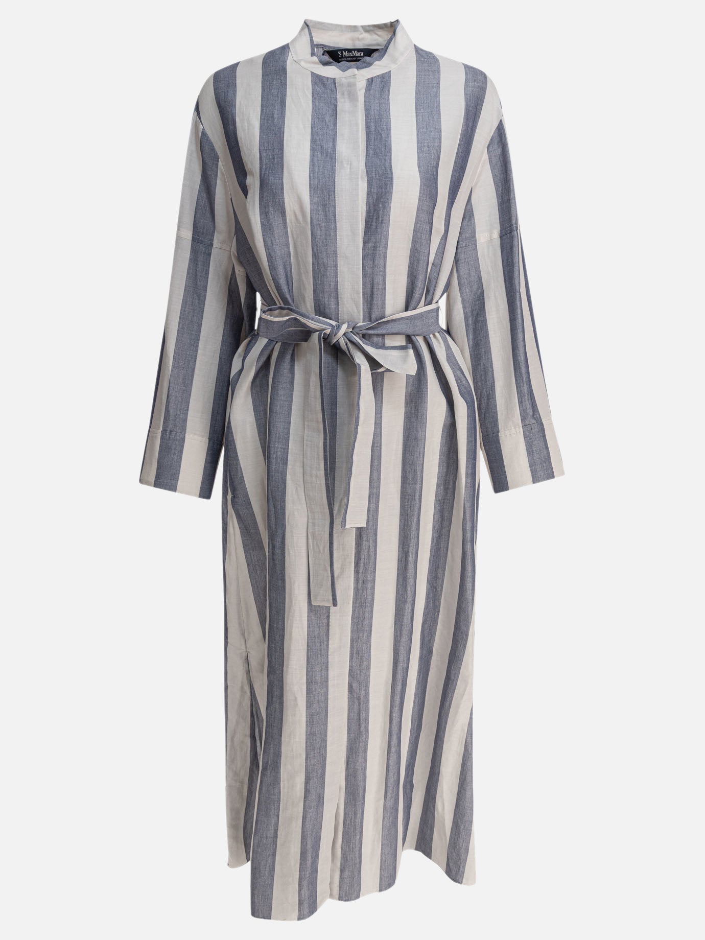 Long dresses Striped  White - Max Mara S Women | PDP | VIETTI Online Store | thumbnail
