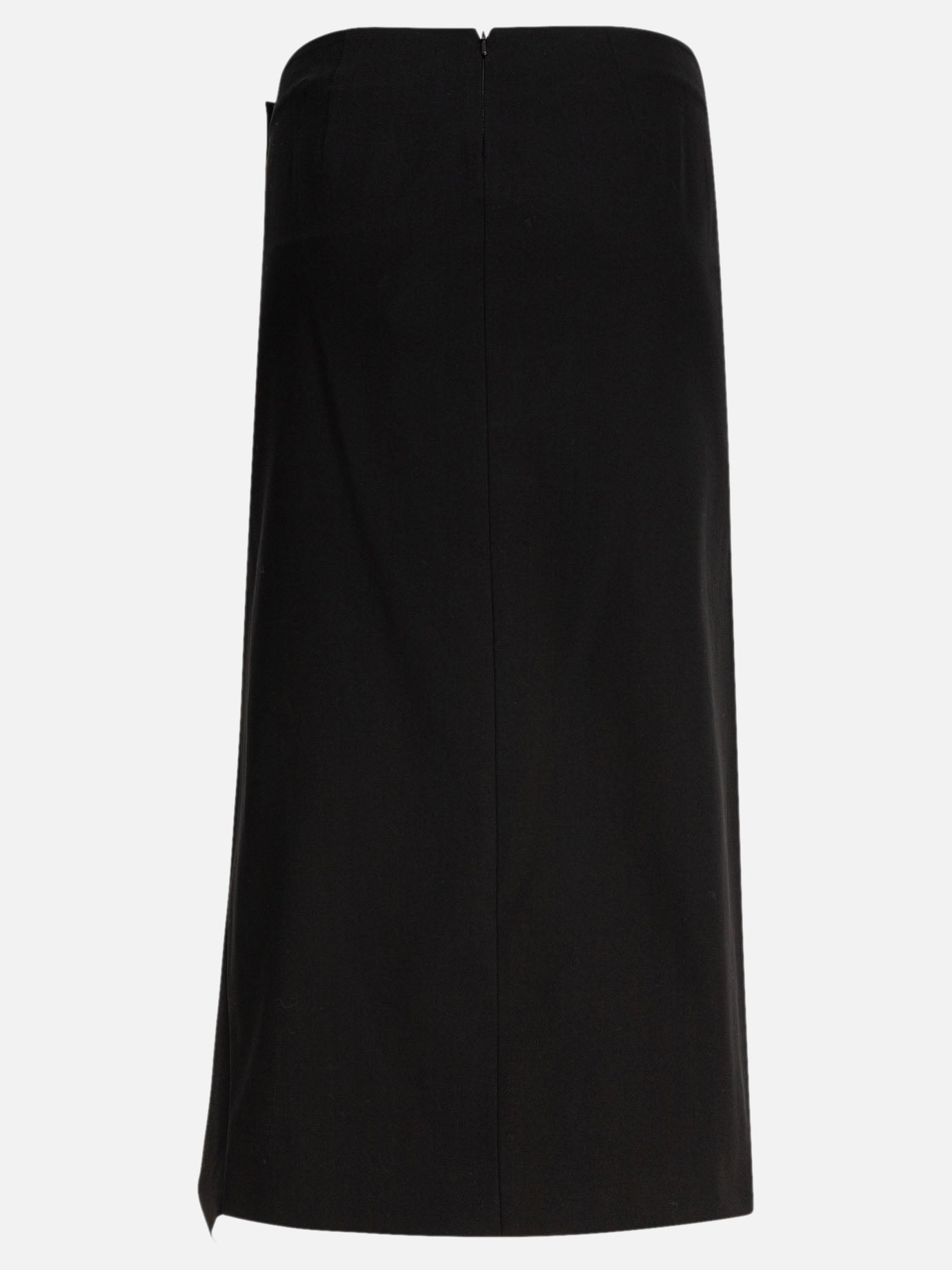 Gonne midi Solid colour  Nero - Max Mara Sportmax Donna | PDP | VIETTI Online Store | Zoom-Modal_2
