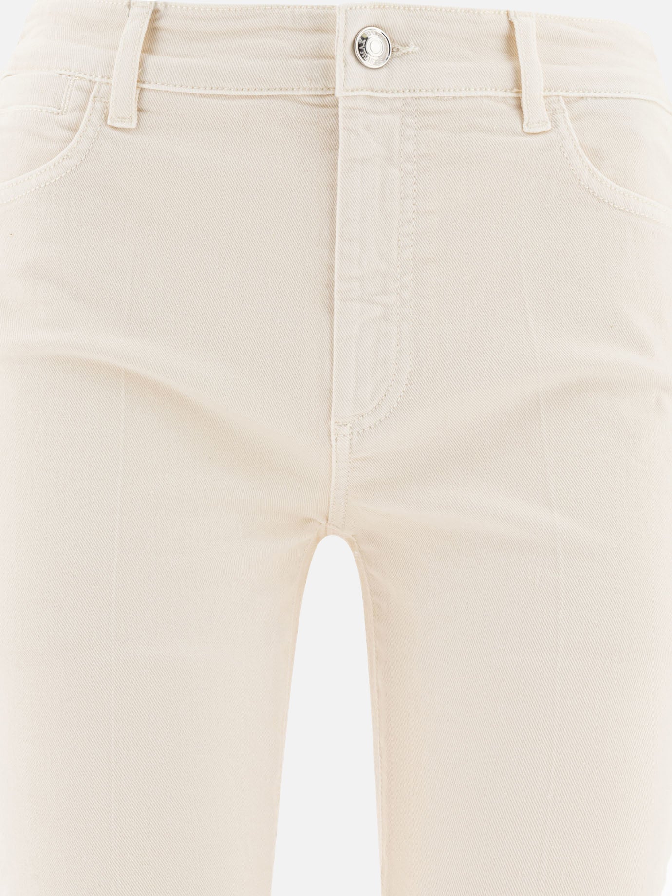 Jeans a gamba dritta Solid colour  Bianco - Max Mara Sportmax Donna | PDP | VIETTI Online Store | Zoom-Modal_3
