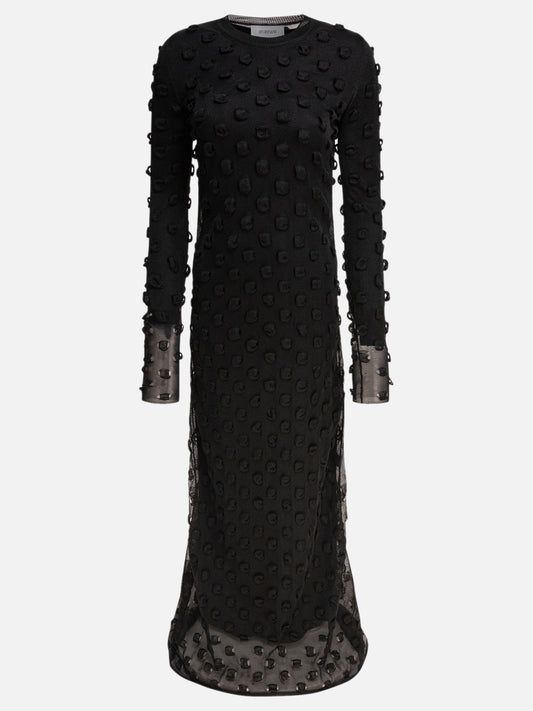Max Mara Sportmax Long flared dress Black

