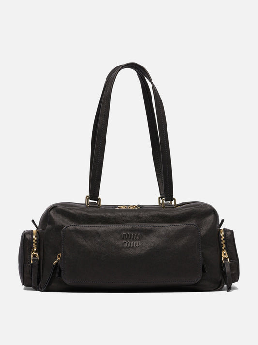 Borse medie 100% lamb leather  Nero - Miu Miu Donna | PDP | VIETTI Online Store 
