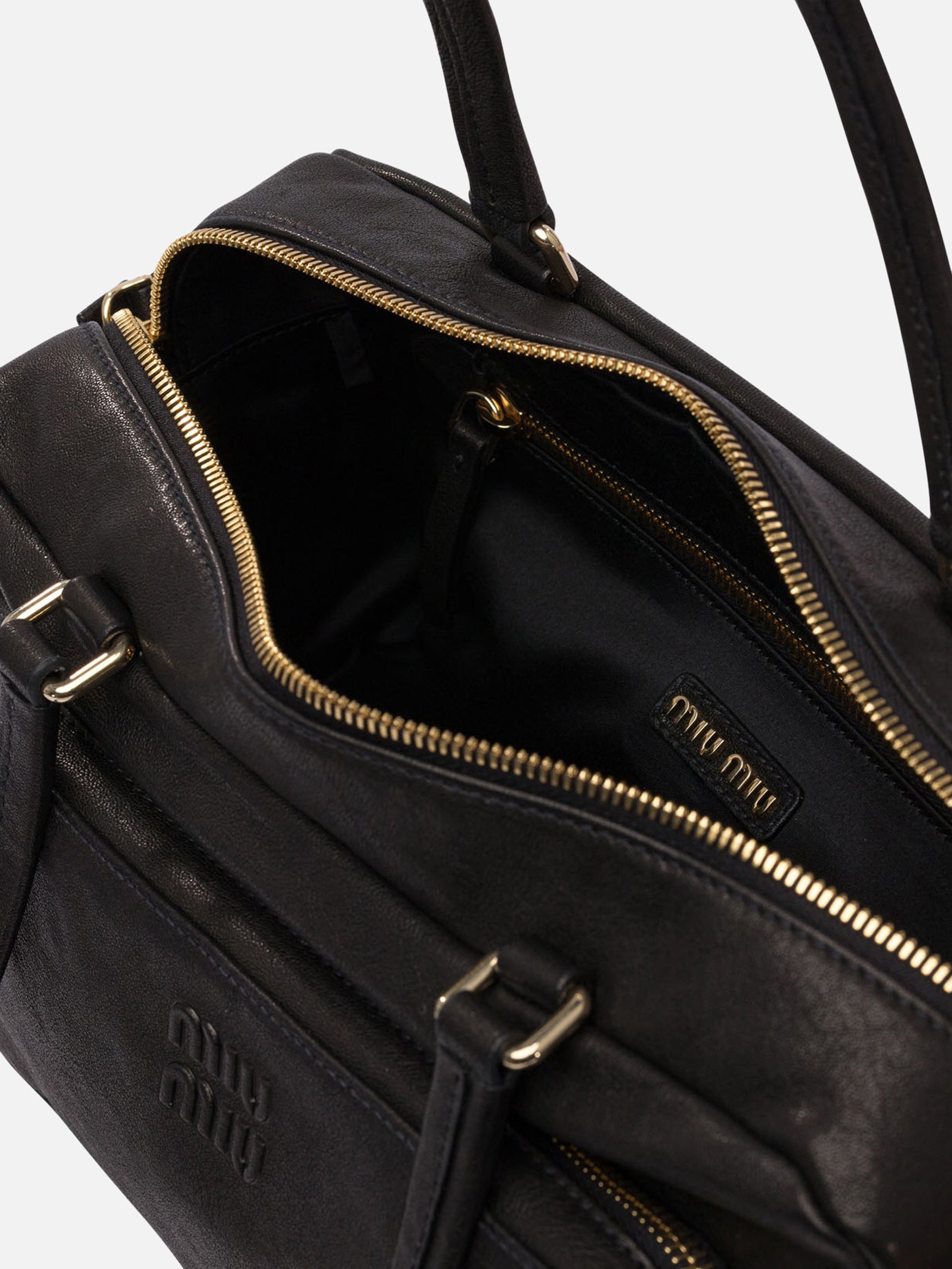 Borse medie 100% lamb leather  Nero - Miu Miu Donna | PDP | VIETTI Online Store | thumbnail_5