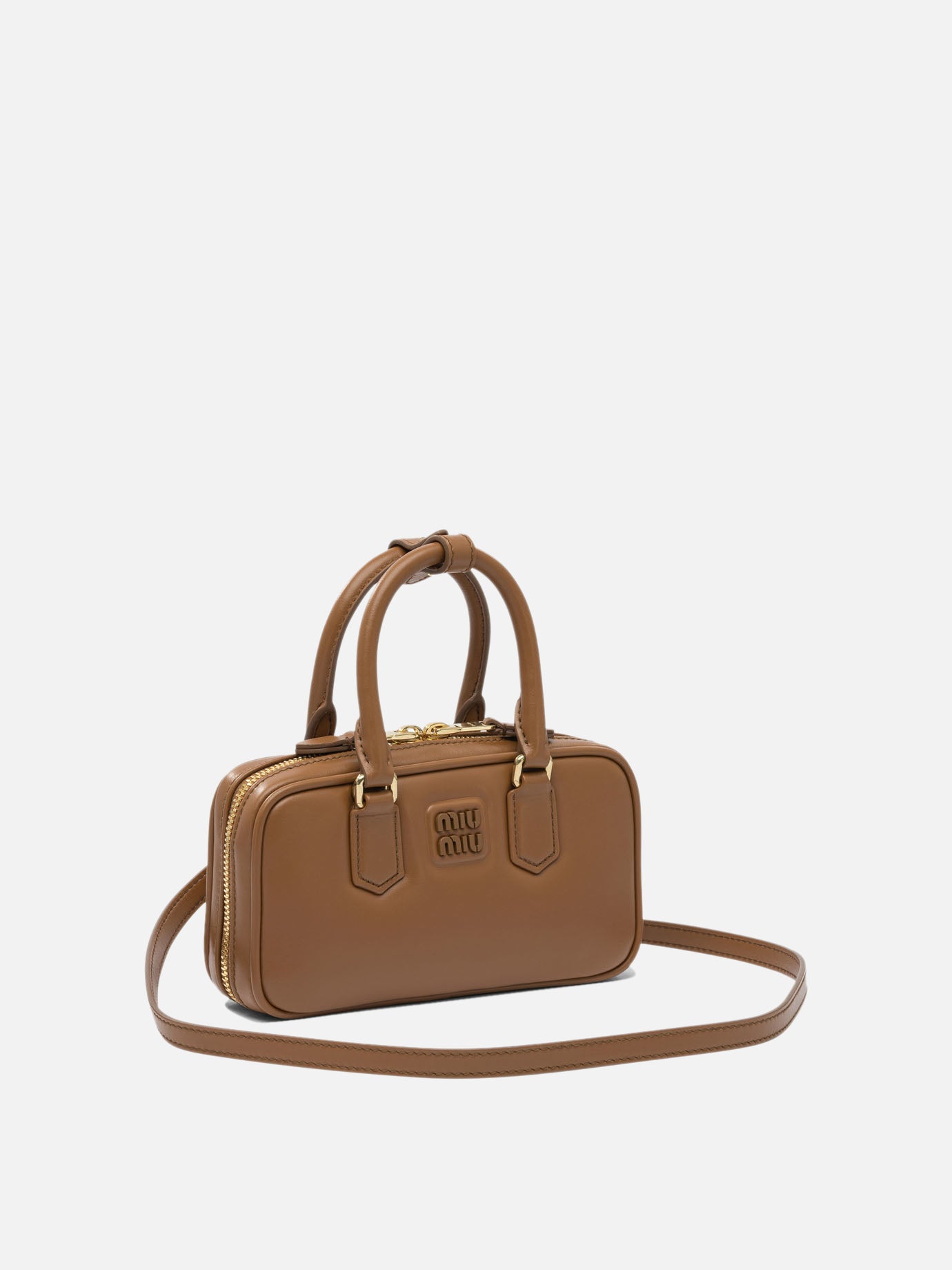 Small bags Logo  Brown - Miu Miu Women | PDP | VIETTI Online Store | thumbnail_2