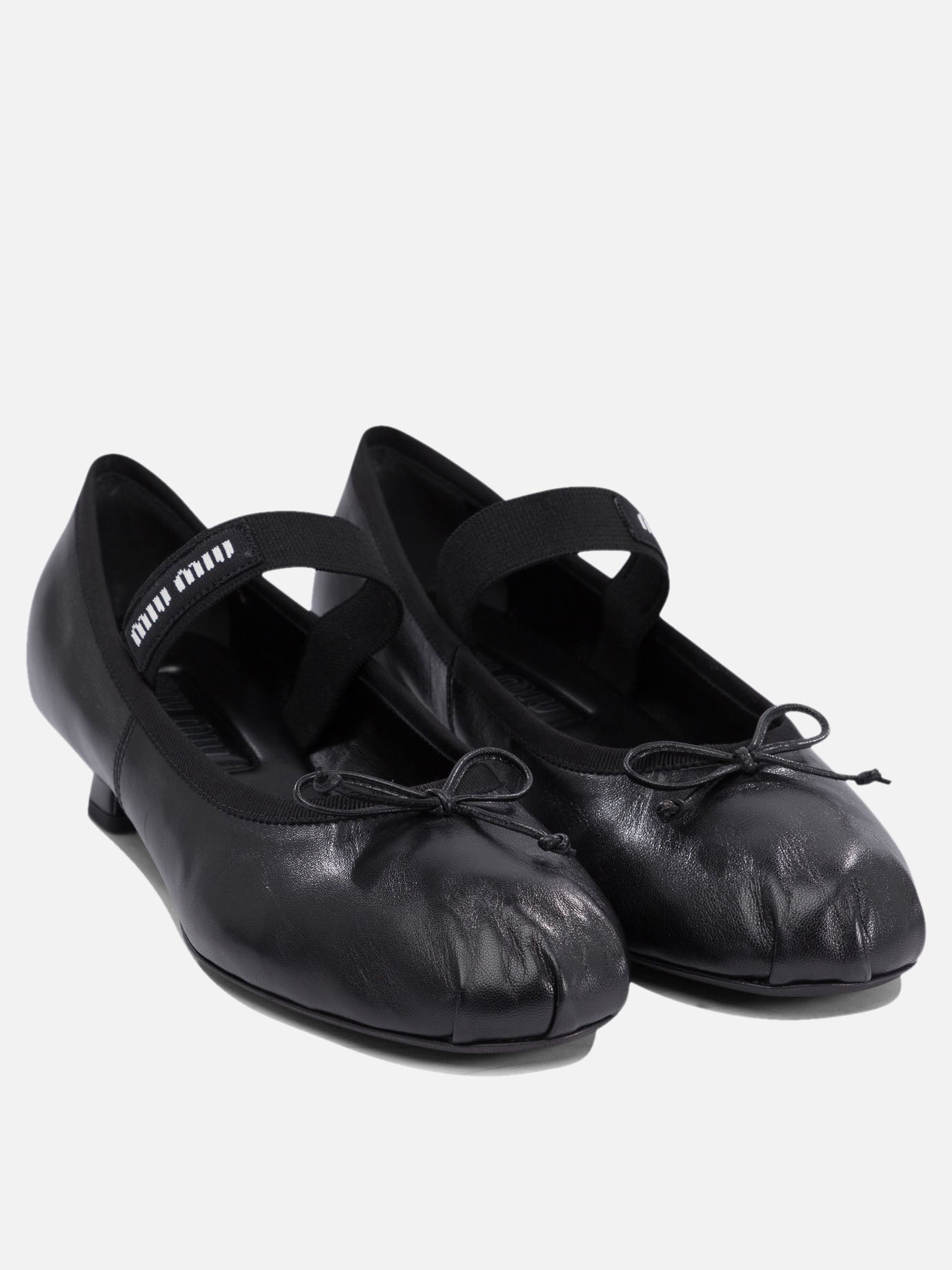 靴 MIU MIU Vinyl Ballet Flats 37 1/2 Miu Miu Mary Jane ballet flats Black - Women | VIETTI Online