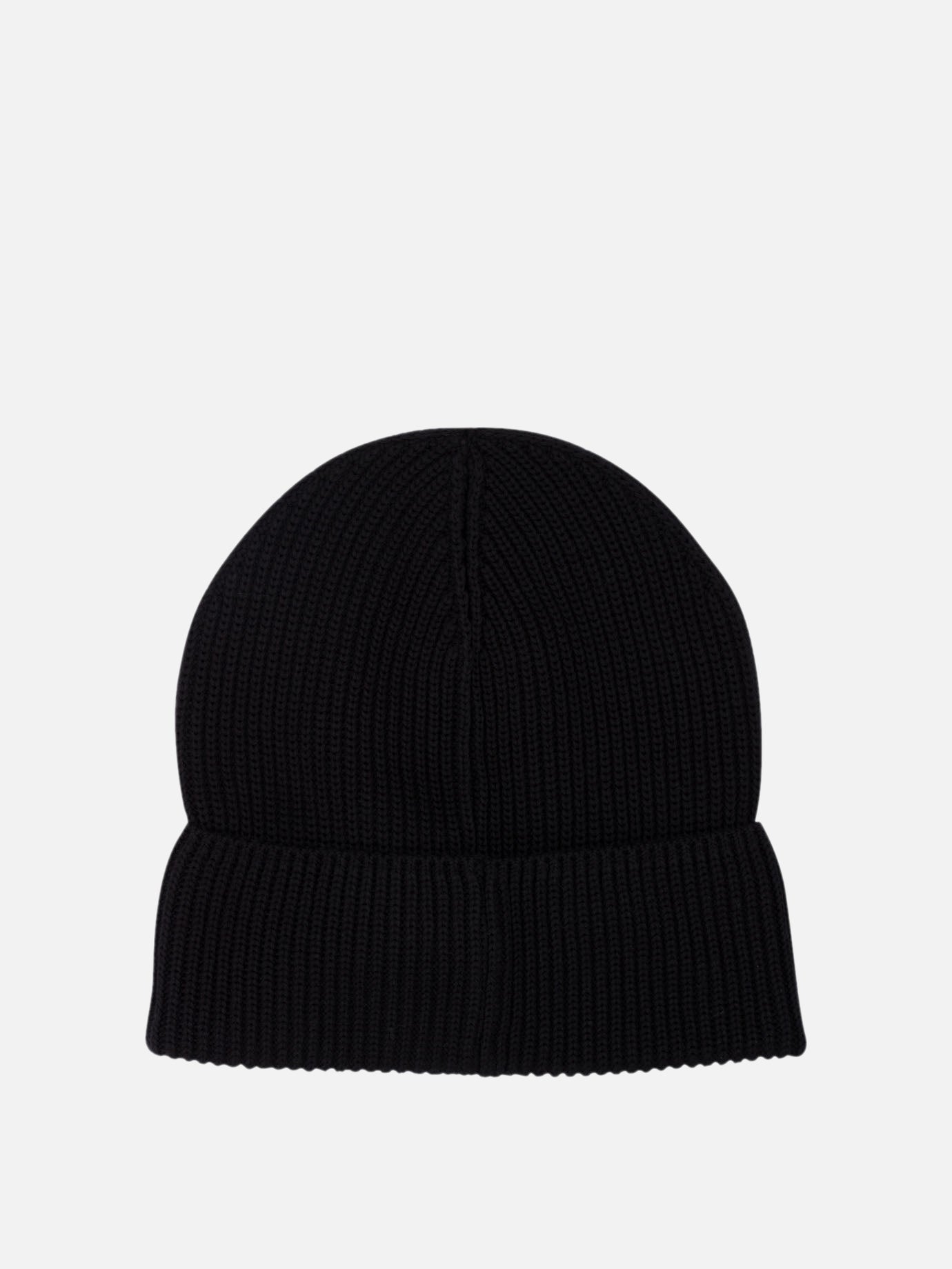 Moncler Cotton beanie 17391560_UNI Black thumbnail_2