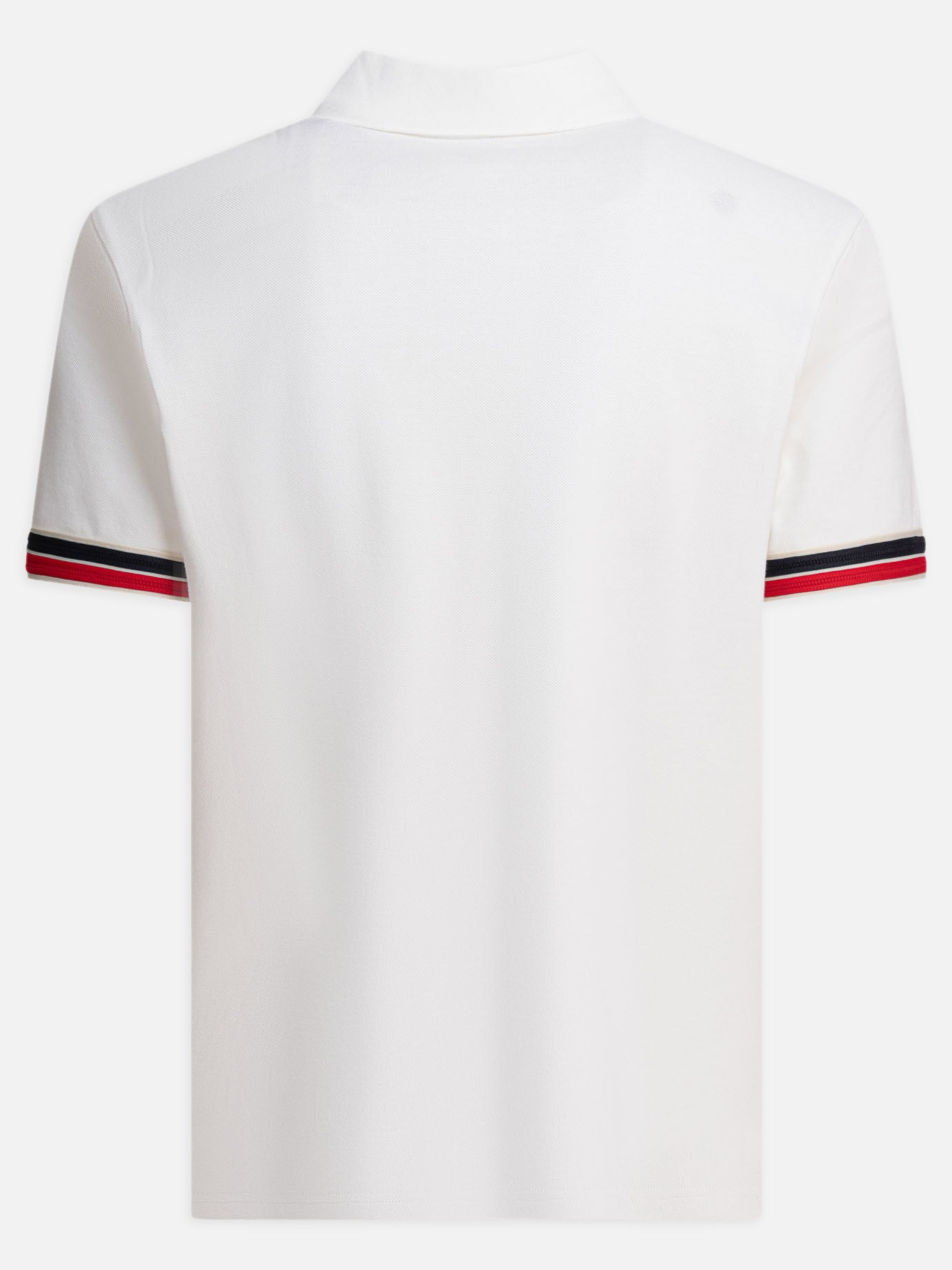 Polo con bottoni Logo  Bianco - Moncler Uomo | PDP | VIETTI Online Store | Zoom-Modal_2
