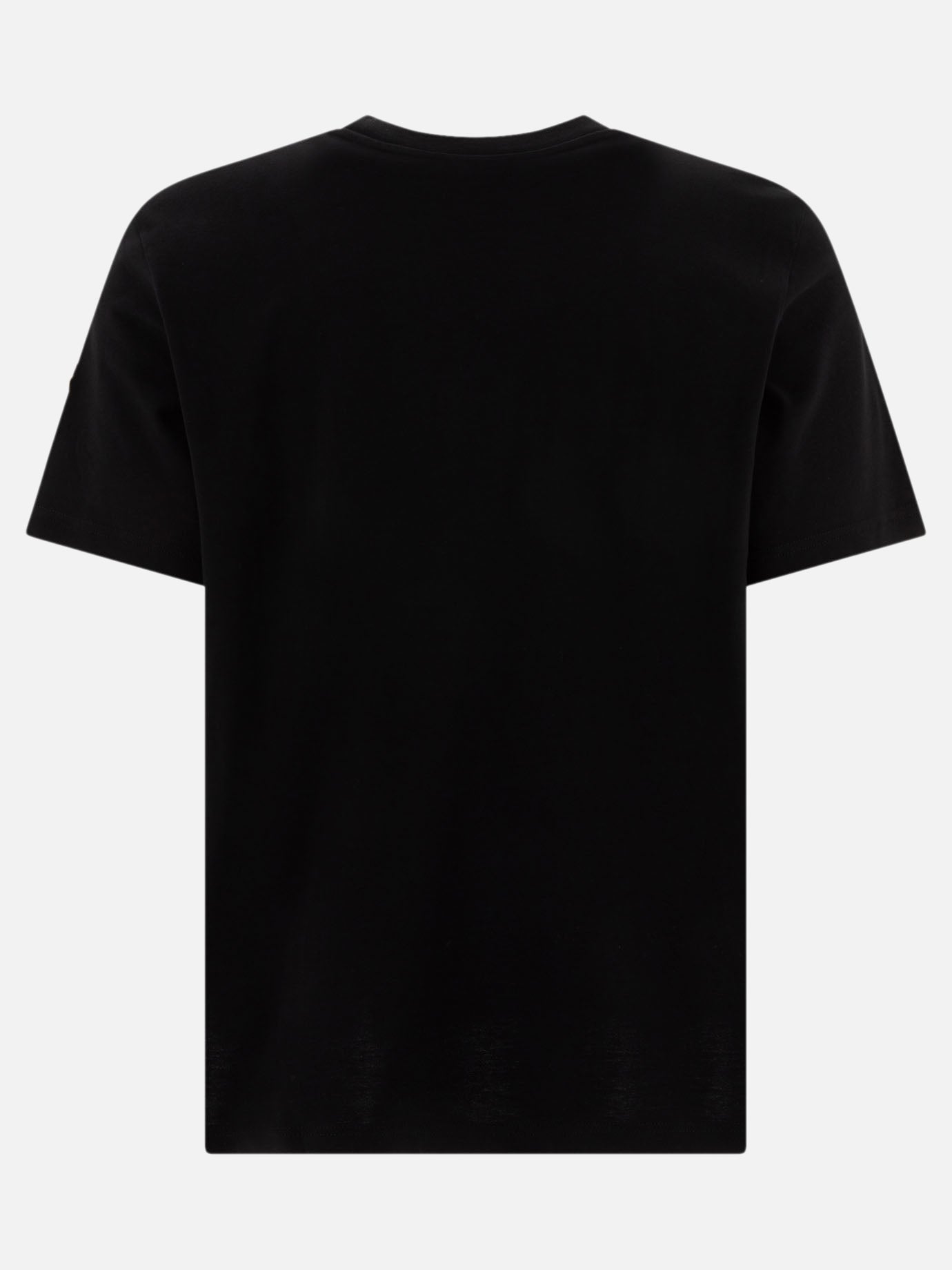 Moncler T-shirt con logo varsity ricamato 10272005_S Black thumbnail_2