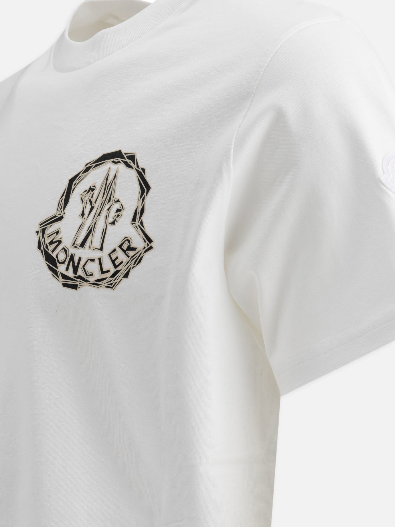 Moncler T-shirt with logo White