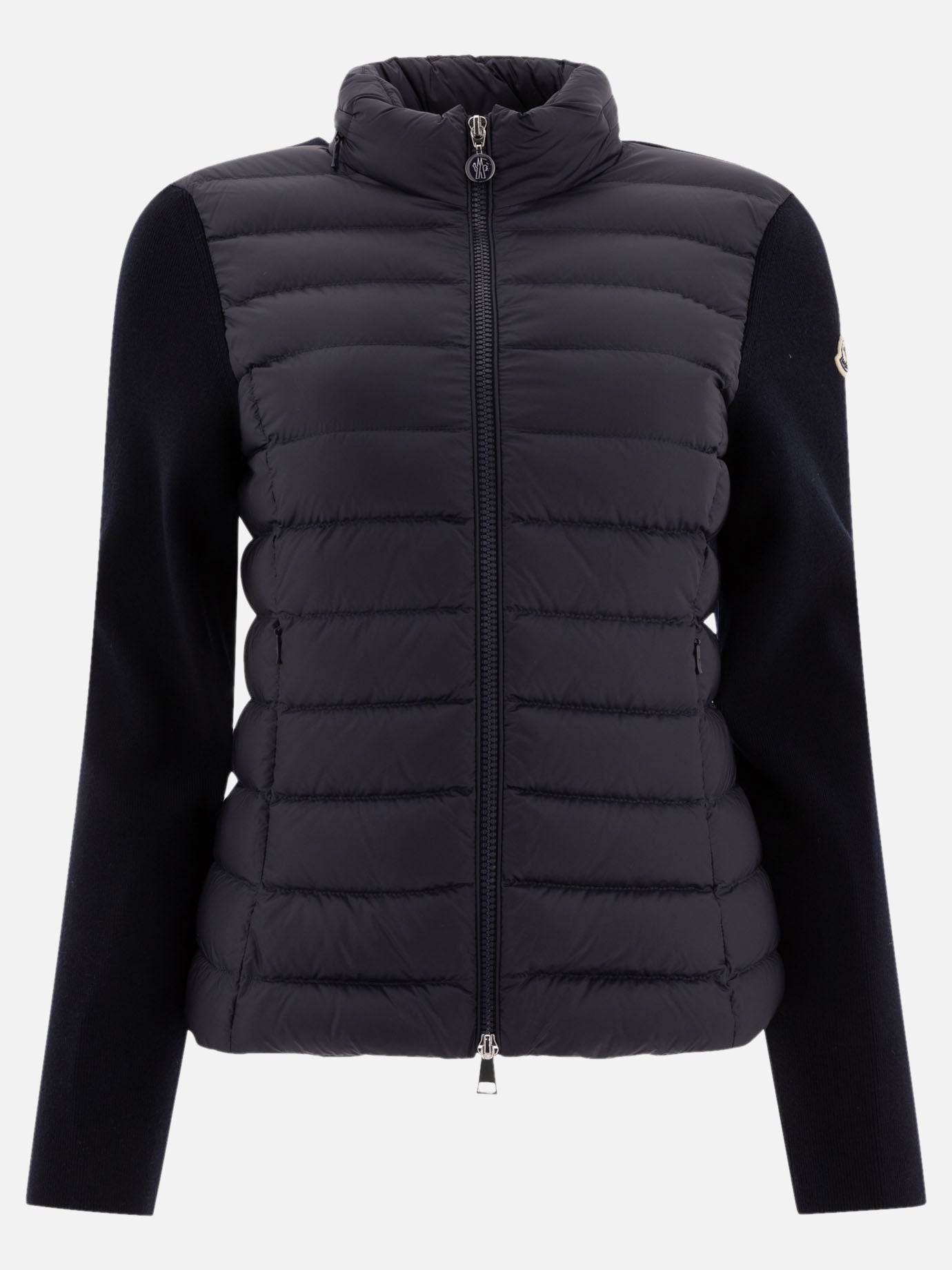 Piumini corti Logo  Blu - Moncler Donna | PDP | VIETTI Online Store | thumbnail