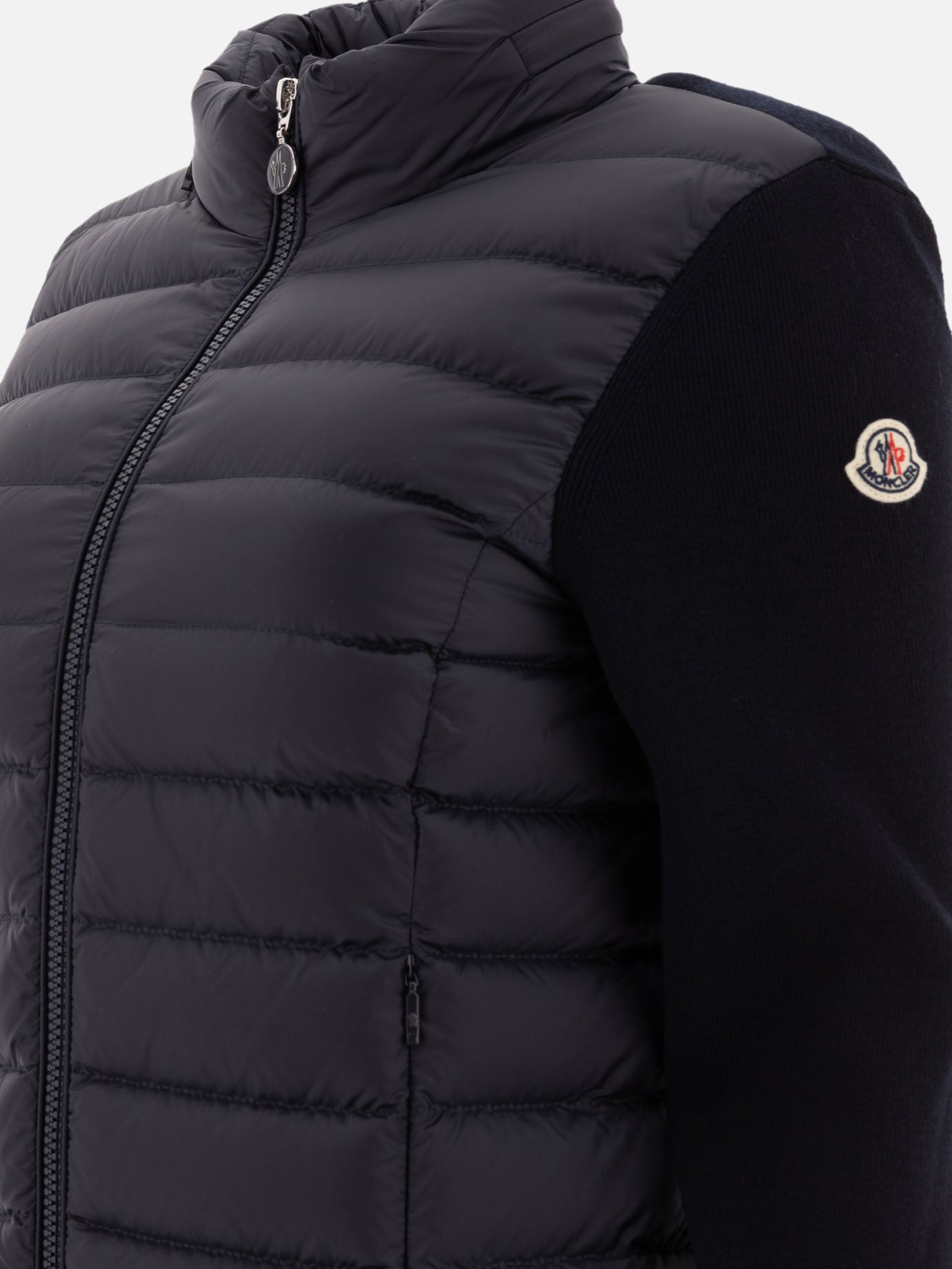 Piumini corti Logo  Blu - Moncler Donna | PDP | VIETTI Online Store | thumbnail_4