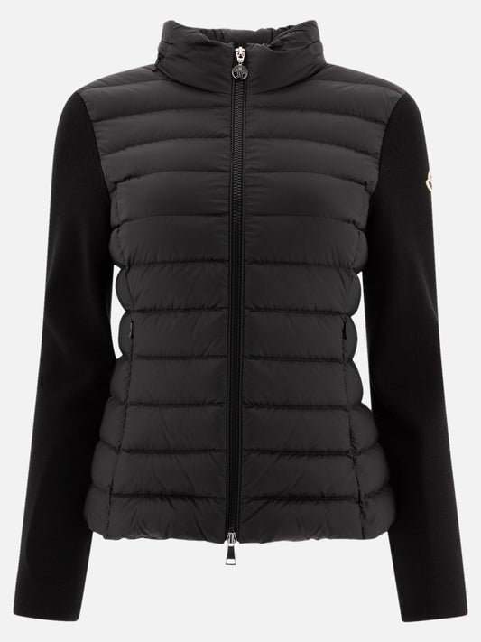 Piumini corti Logo  Nero - Moncler Donna | PLP | VIETTI Online Store 
