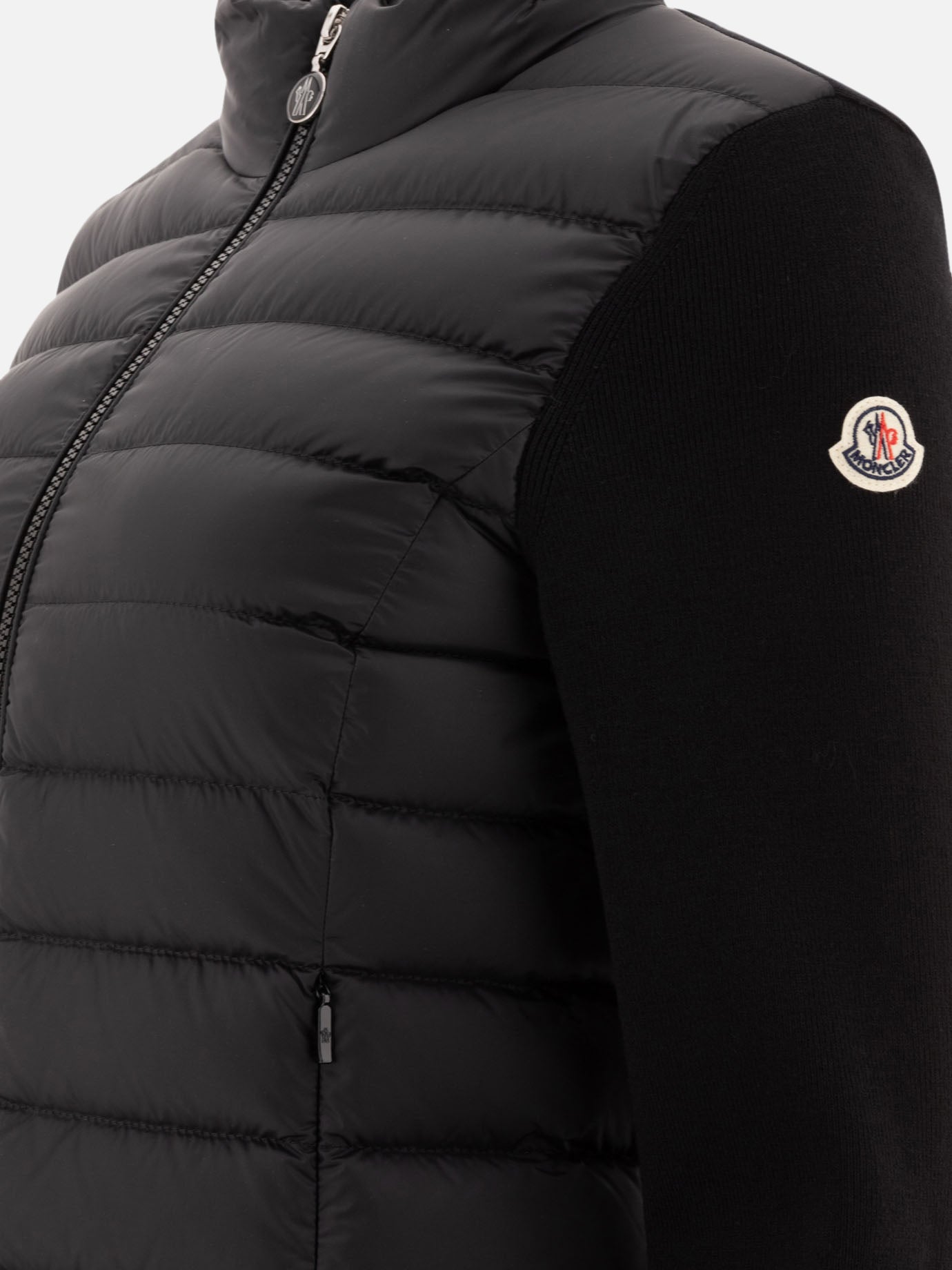 Piumini corti Logo  Nero - Moncler Donna | PDP | VIETTI Online Store | thumbnail_4