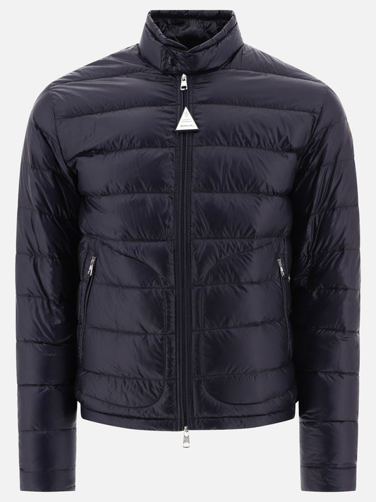 Piumini corti Logo  Blu - Moncler Uomo | PLP | VIETTI Online Store 
