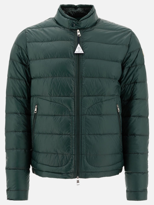 Piumini corti Logo  Verde - Moncler Uomo | PLP | VIETTI Online Store 

