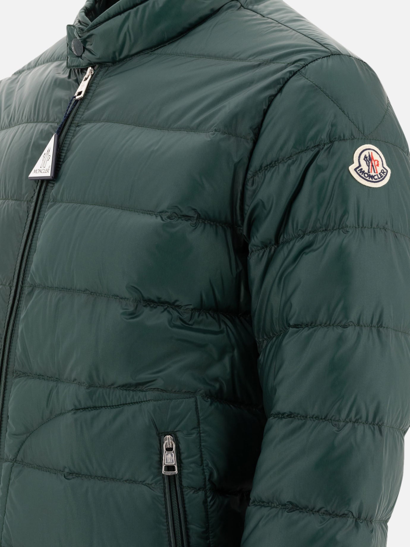Piumini corti Logo  Verde - Moncler Uomo | PDP | VIETTI Online Store | thumbnail_4