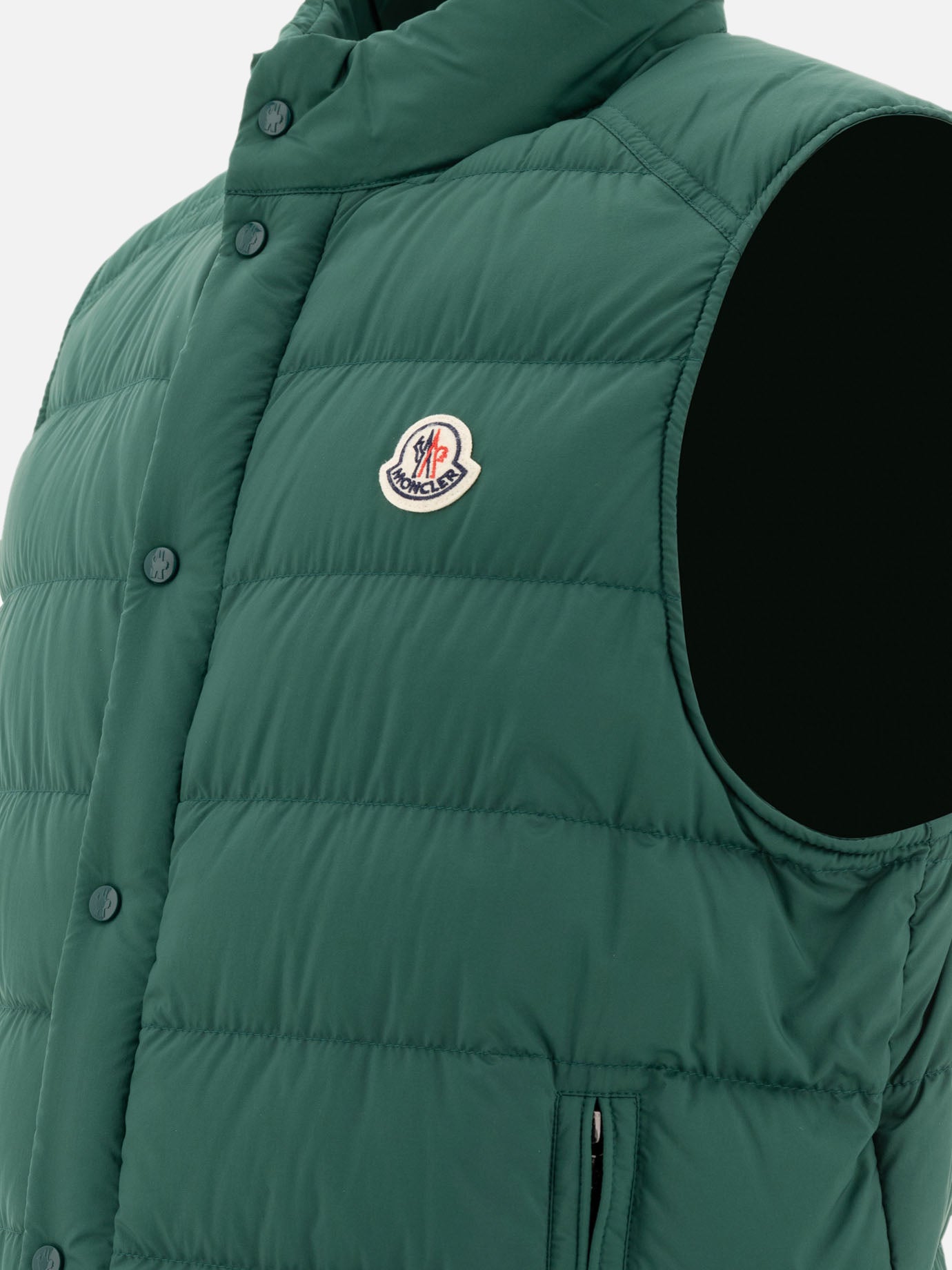 Moncler "Barthe" down vest Green