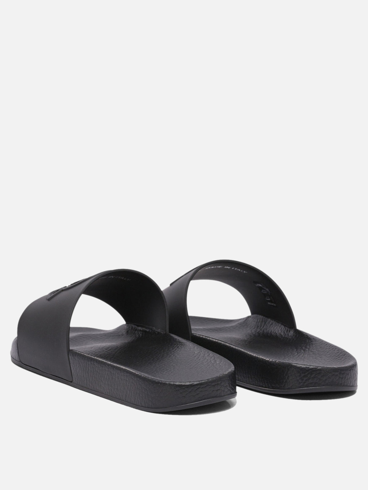 Moncler "Basile" slides Black
