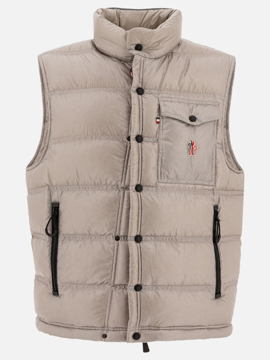 Moncler Grenoble Gilet imbottito "Nantu" 14385211_2 Silver 1