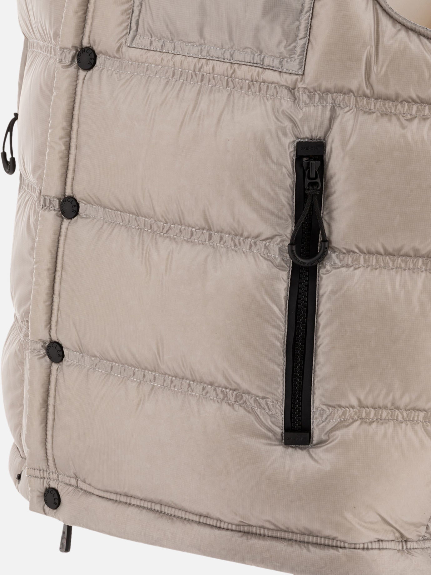 Giacche smanicate Logo  Argento - Moncler Grenoble Uomo | PDP | VIETTI Online Store | Zoom-Modal_4
