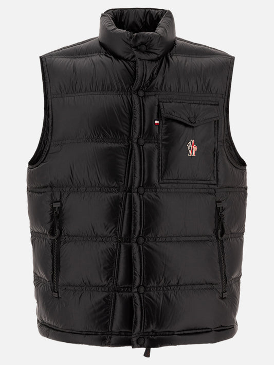 Giacche smanicate Logo  Nero - Moncler Grenoble Uomo | PLP | VIETTI Online Store 
