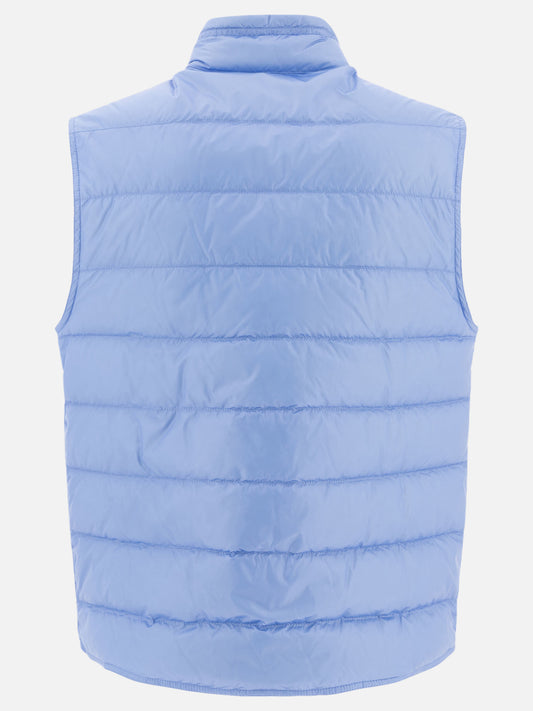 Giacche smanicate Logo  Azzurro - Moncler Uomo | PLP | VIETTI Online Store | 2
