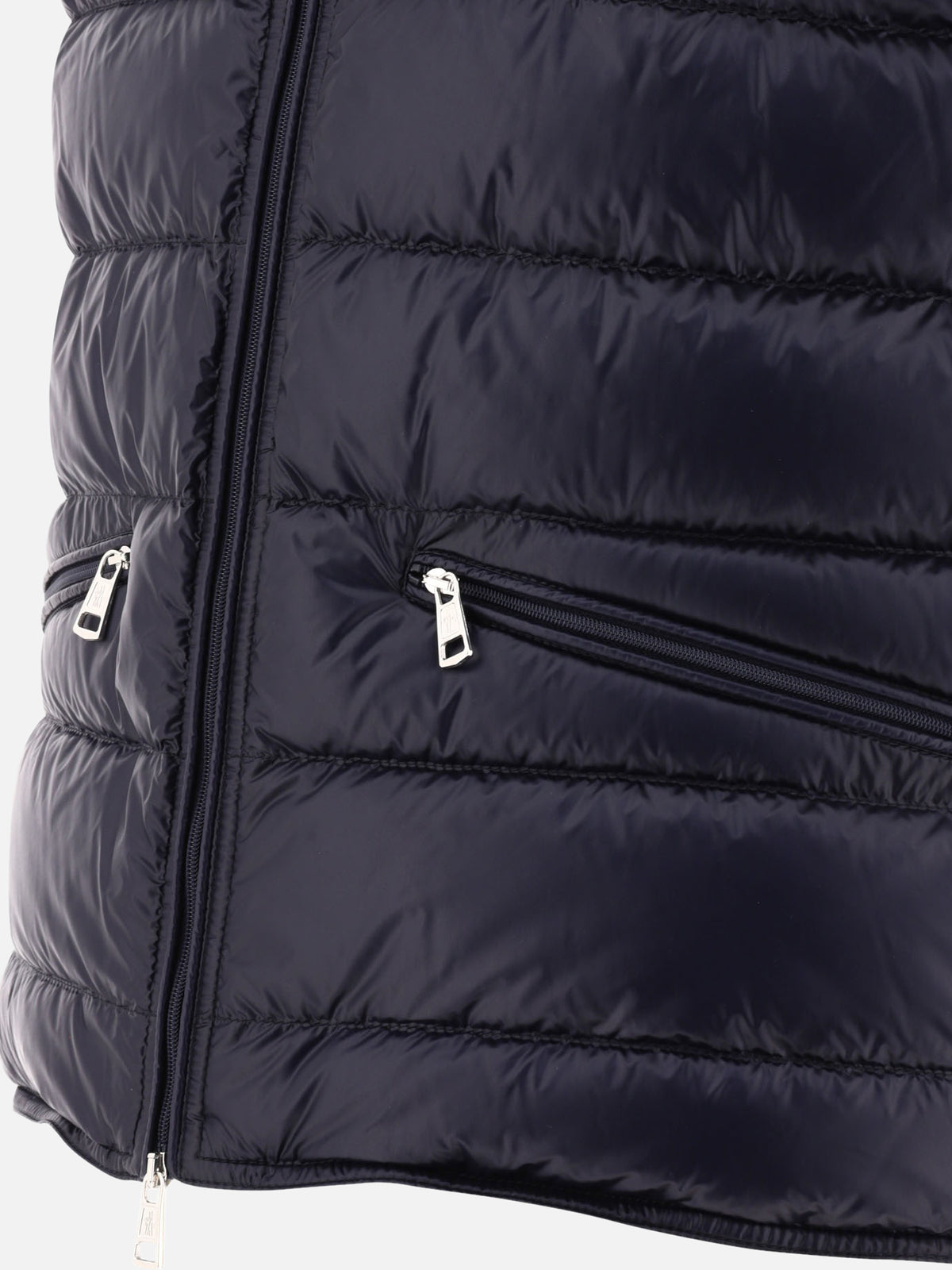 Moncler "Gui" down gilet Blue - VIETTI