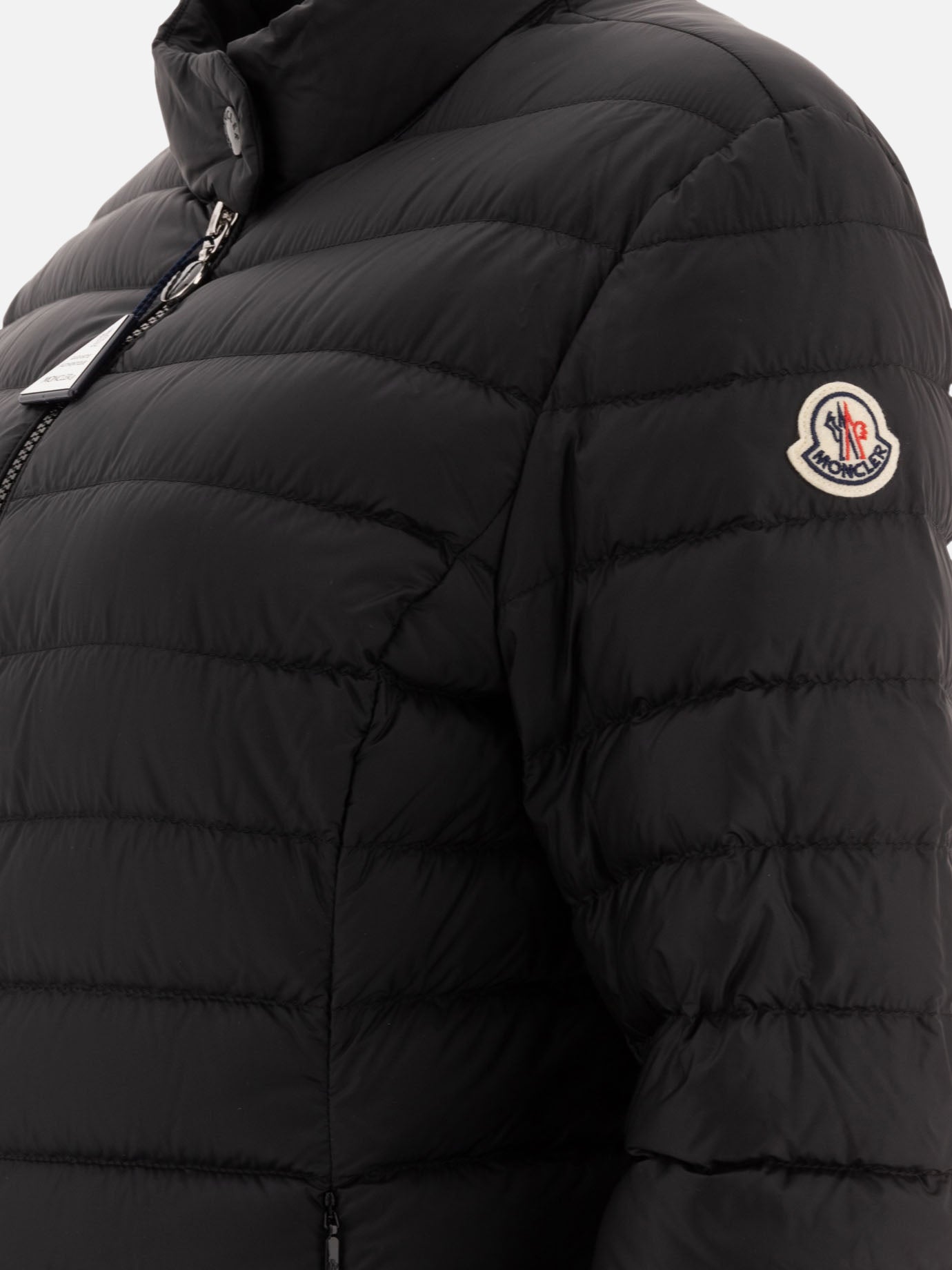 Piumini corti Logo  Nero - Moncler Donna | PDP | VIETTI Online Store | Zoom-Modal_4
