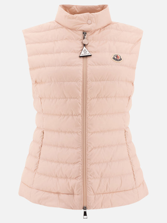 Giacche smanicate Logo  Rosa - Moncler Donna | PLP | VIETTI Online Store 
