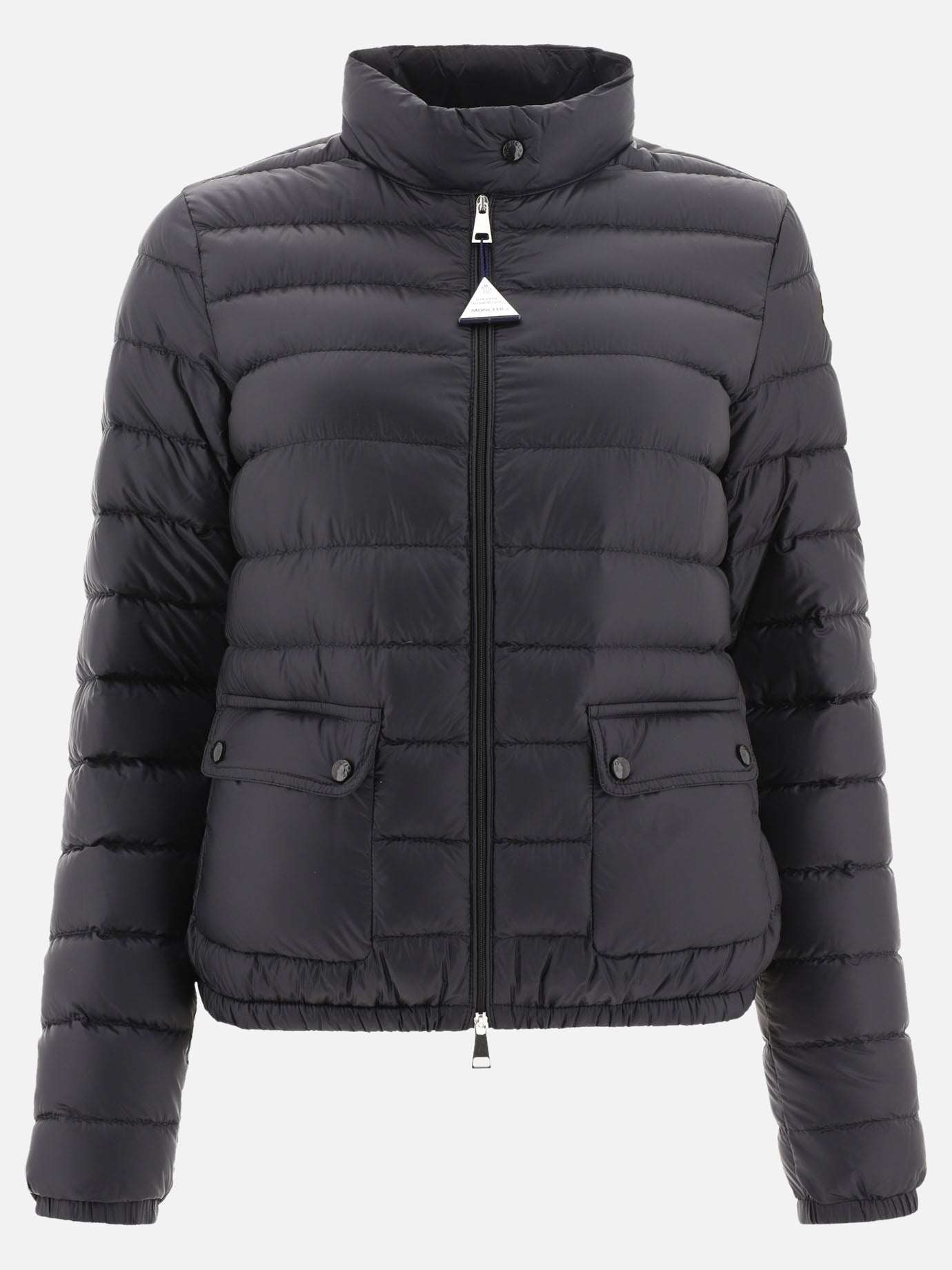 Piumini corti Logo  Nero - Moncler Donna | PDP | VIETTI Online Store | Zoom-Modal
