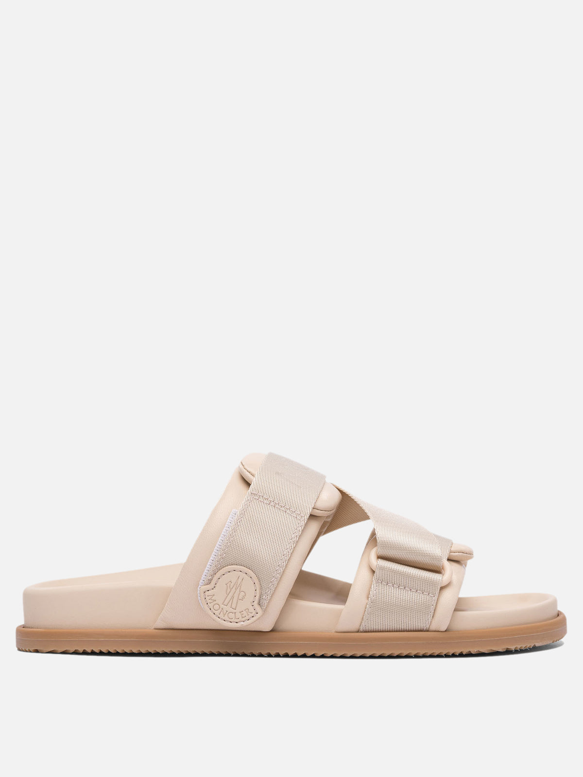 Moncler "Mon Summer" slides Beige