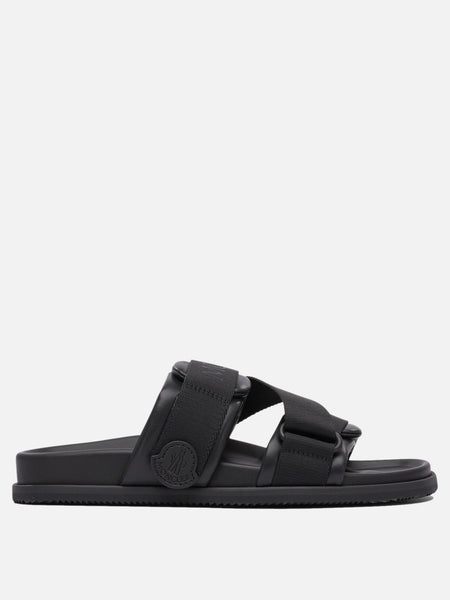 ◆MONCLER◆ Mon Summer レザー サンダル Moncler