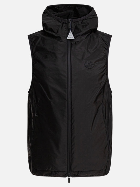 Giacche smanicate Logo  Nero - Moncler Uomo | PLP | VIETTI Online Store 
