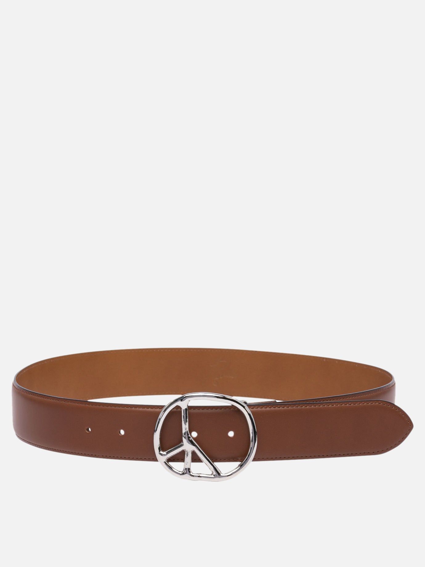 Leather belts 100% leather  Brown - Needles Men | PDP | VIETTI Online Store | thumbnail