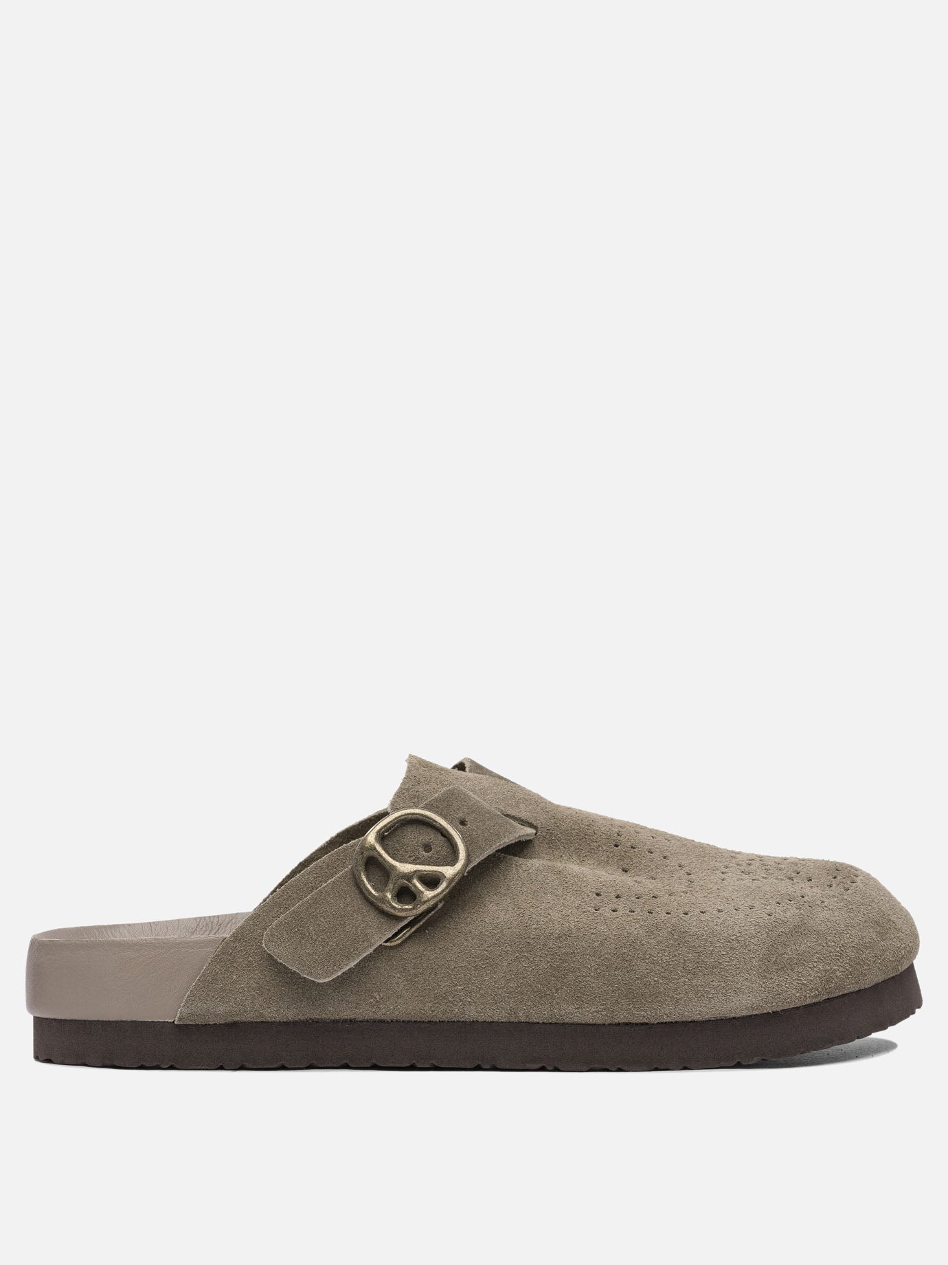 Slipper 100% leather - 100% rubber  Beige - Needles Uomo | PDP | VIETTI Online Store | thumbnail