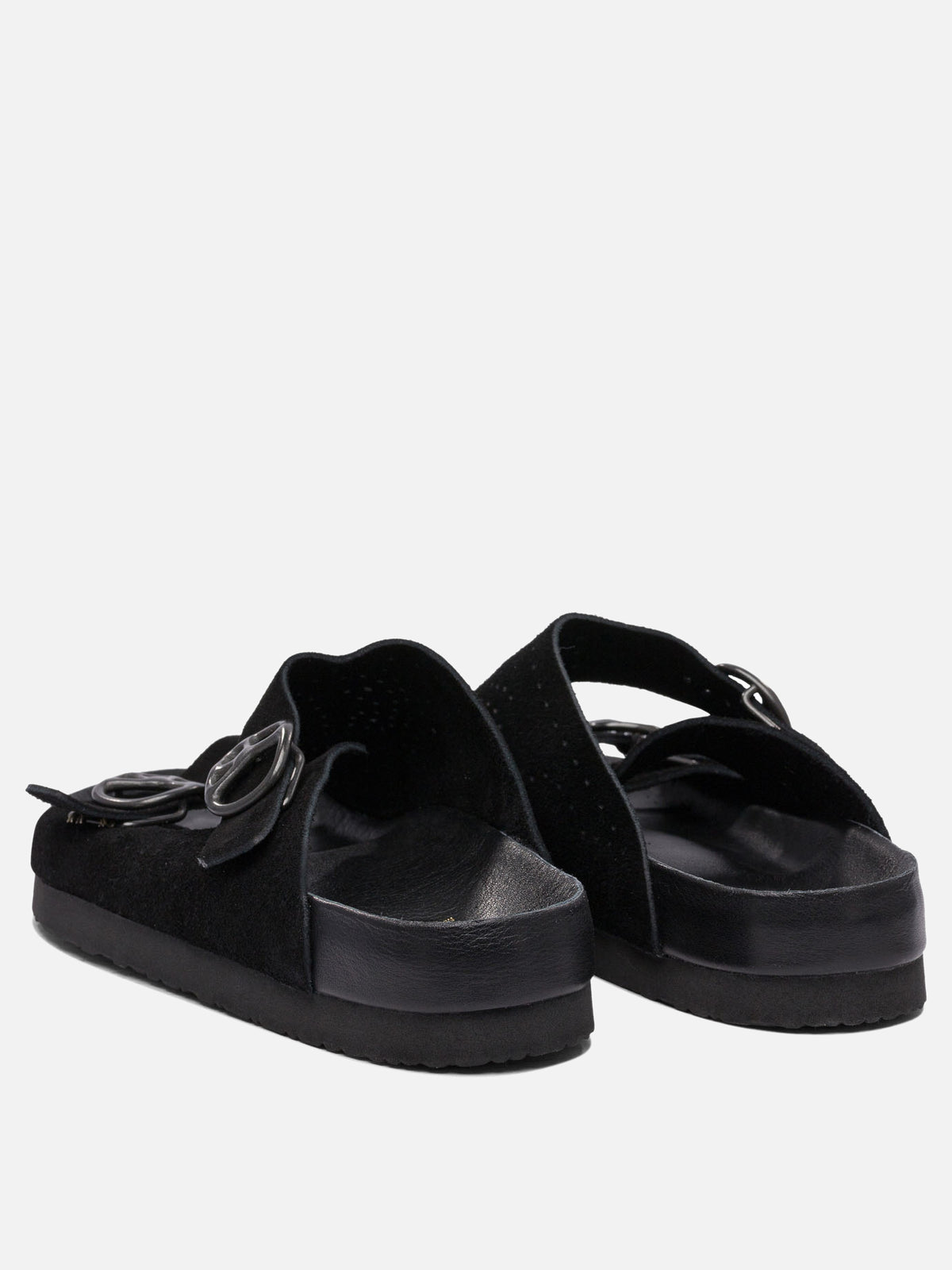 Needles "Peace" sandals Black