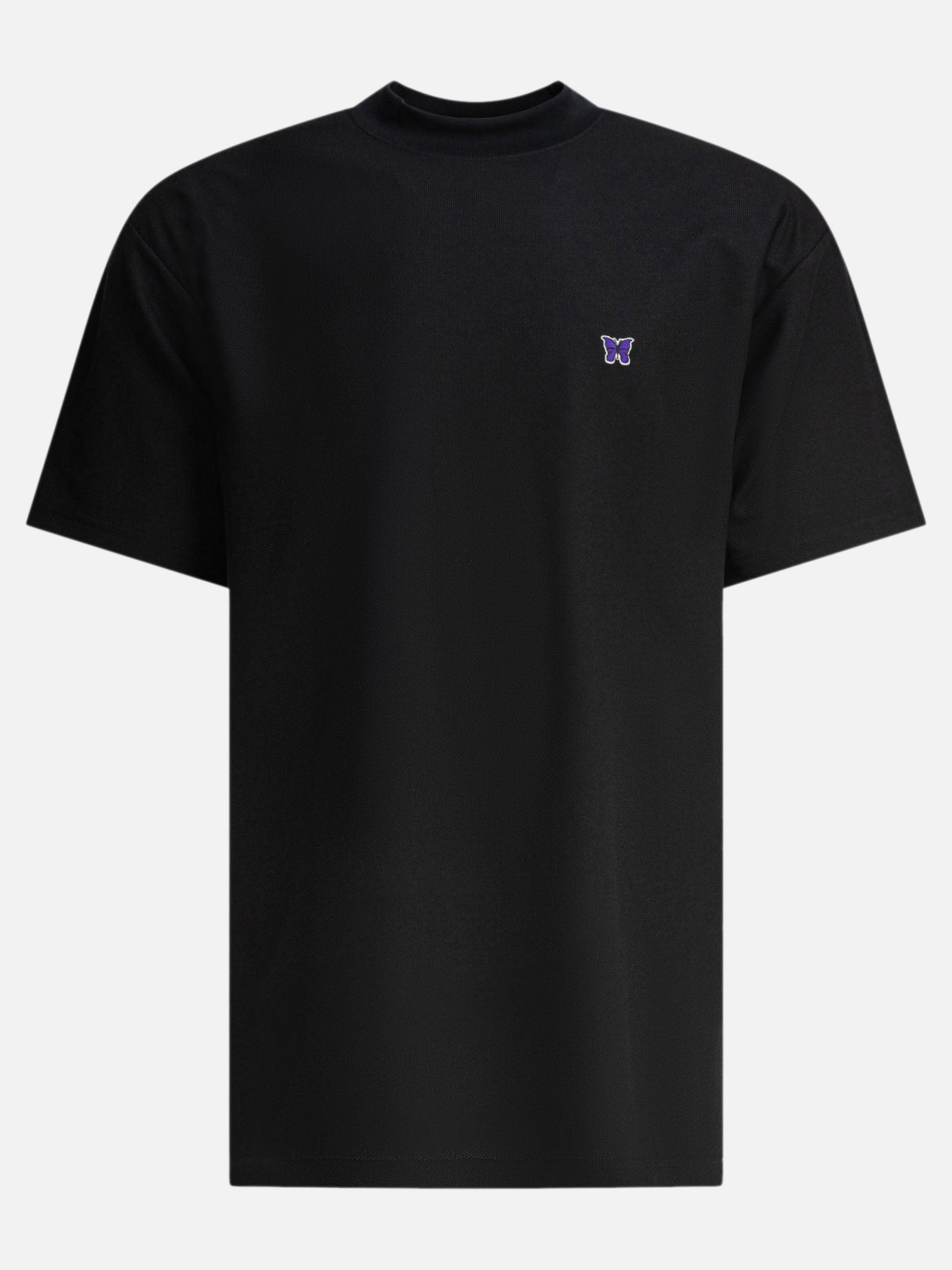 T-shirt lupetto Logo  Nero - Needles Uomo | PDP | VIETTI Online Store | thumbnail