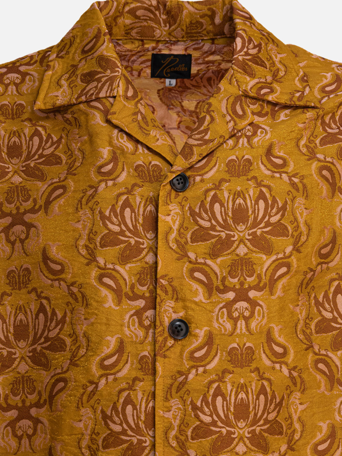 Needles Shirt "Cabana" Yellow