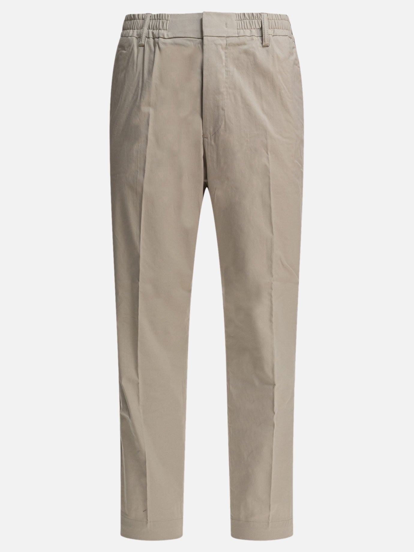 Pantaloni casual Solid colour  Grigio - NN.07 Uomo | PDP | VIETTI Online Store | thumbnail