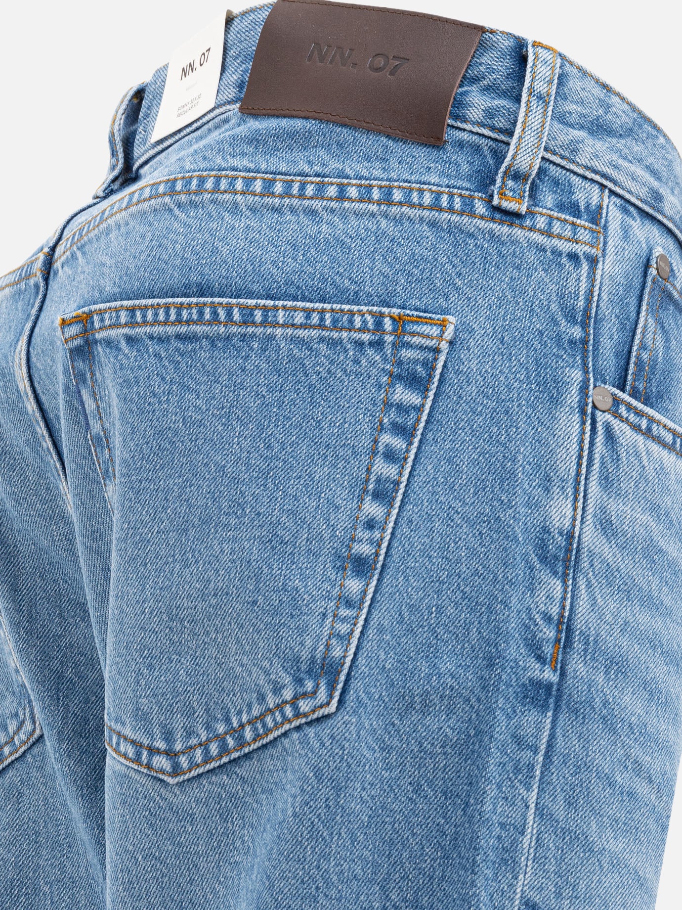 Jeans a gamba dritta Denim  Blu - NN.07 Uomo | PDP | VIETTI Online Store | Zoom-Modal_4
