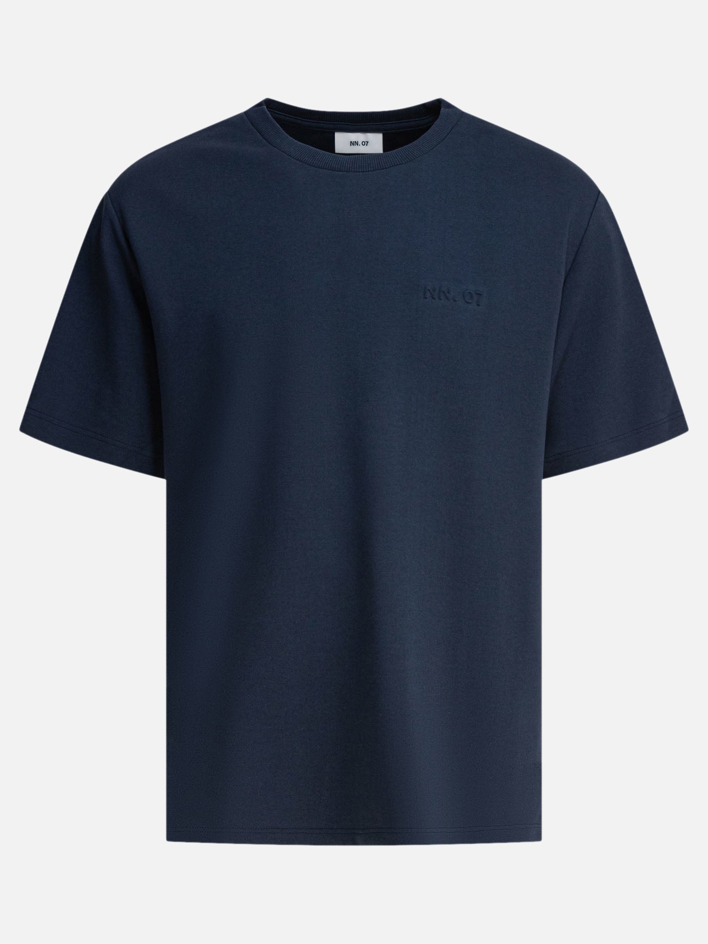T-shirt girocollo Solid colour  Blu - NN.07 Uomo | PDP | VIETTI Online Store | Zoom-Modal
