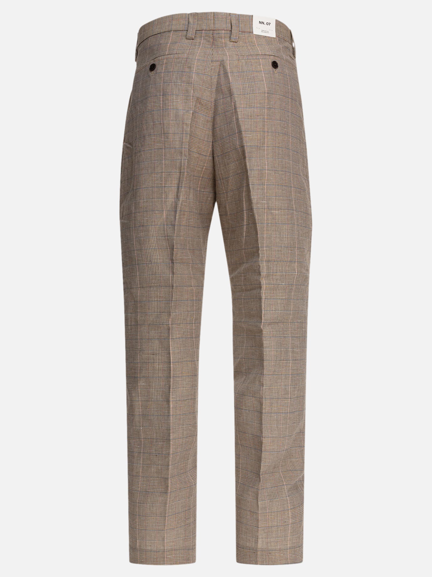 Leisure trousers Prince of Wales  Brown - NN.07 Men | PDP | VIETTI Online Store | Zoom-Modal_2

