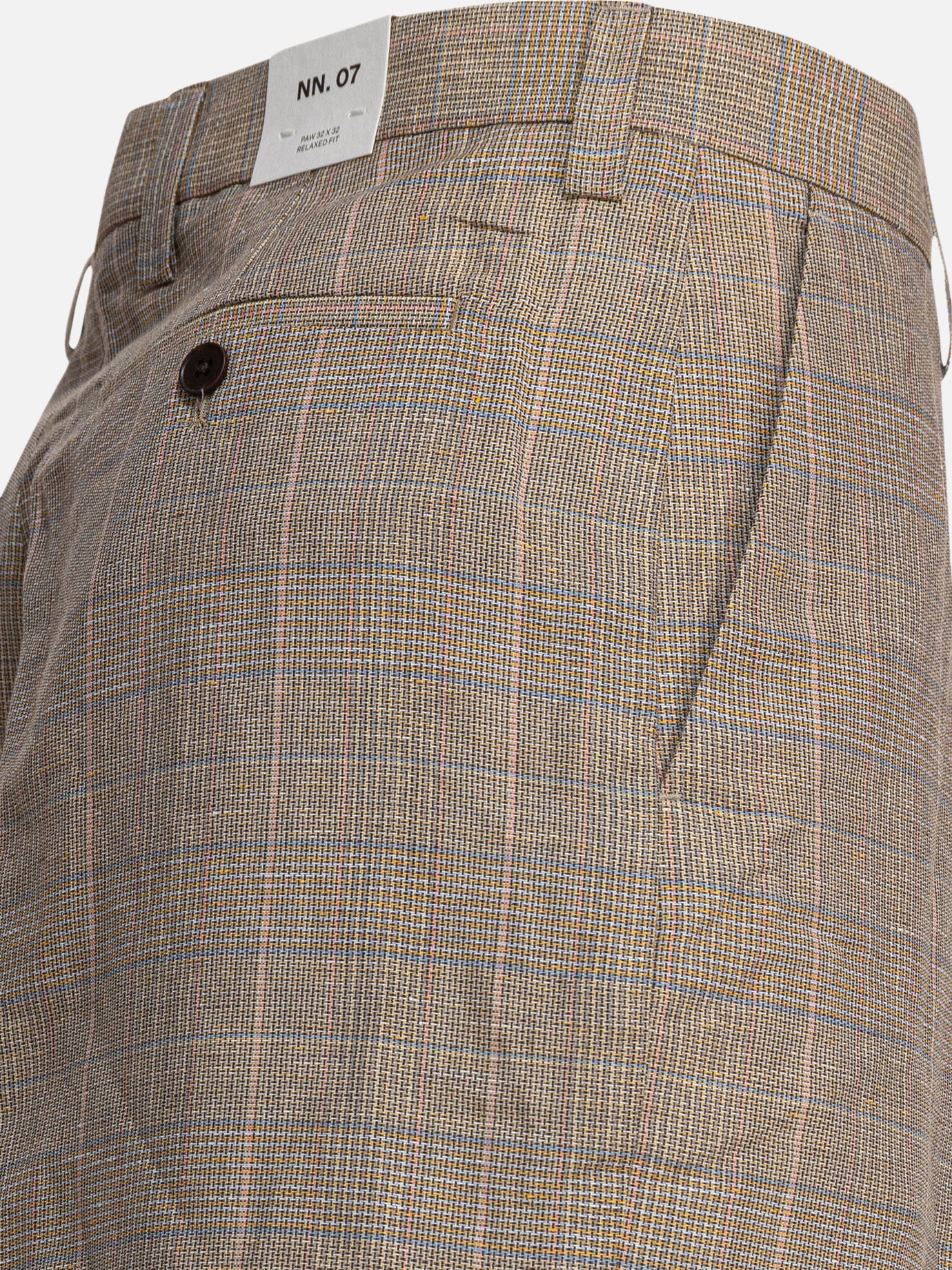 Leisure trousers Prince of Wales  Brown - NN.07 Men | PDP | VIETTI Online Store | thumbnail_4